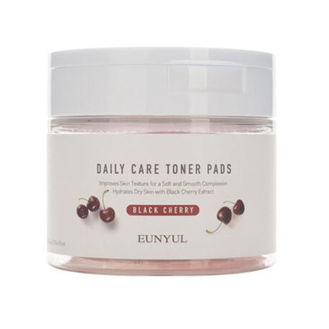 Eunyul Daily Care Toner Pads - Подушечки с экстрактом черной вишни