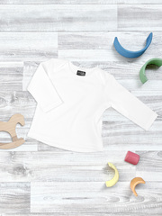 Футболка с длинным рукавом Mjölk White