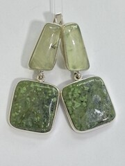 Клеопатра (серьги из серебра)