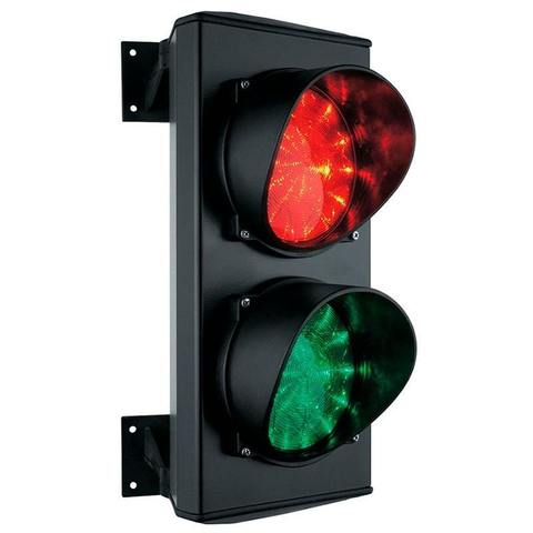 Светофор светодиодный, 2-секционный, красный-зелёный, 24 В Came