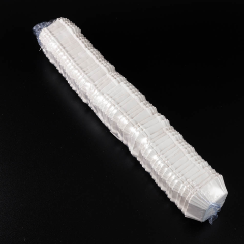 Капсулы для конфет белые квадрат. 35*35 мм, h 22 мм, 1000 шт.