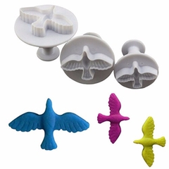 Набор плунжеров "Птица" 3 шт.