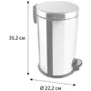 FIXSEN FX-34024N Ведро с крышкой плавного закрывания Fixsen Hotel 8 л (FX-34024N)