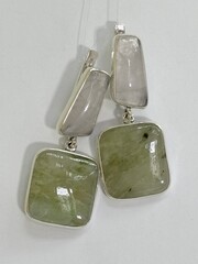 Клеопатра (серьги из серебра)