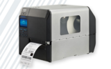 CL4NX Plus 203 dpi with Dispenser incl Liner Rewinder and RTC and WLAN + EU power cable