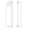 Gessi 54095#299 Смеситель для раковины