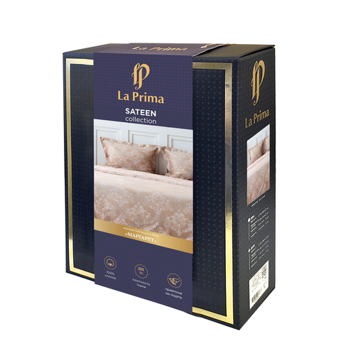 Постельное бельё LaPrima «Маргарет» люкс-сатин (дуэт) - купить 10