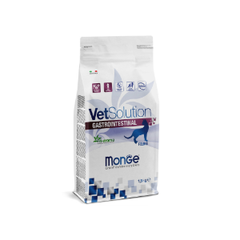 Сухой корм диетический для кошек при заболеваниях ЖКТ Monge VetSolution Cat Gastrointestinal гастро интестинал 1,5кг