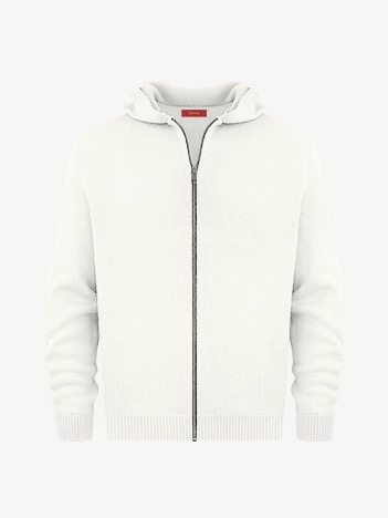 Толстовка на замке из экохлопка