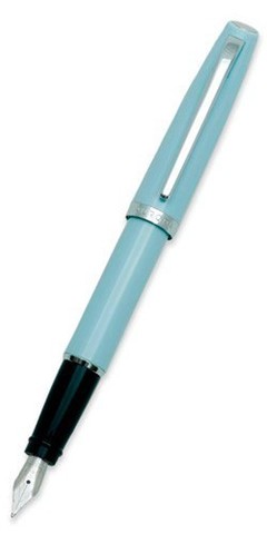 Ручка перьевая Aurora Style Gemstones, Aquamarine Blue CT, F (AU-E12-AC)