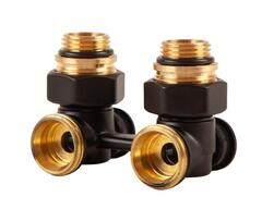 Узел подключения радиатора H-образный Arrowhead Element угловой 3/4