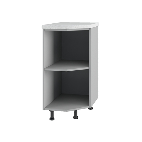 Кухня Альберо шкаф нижний торцевой угловой 400