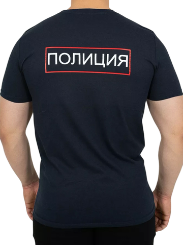 Футболка с принтом Полиция (шеврон)