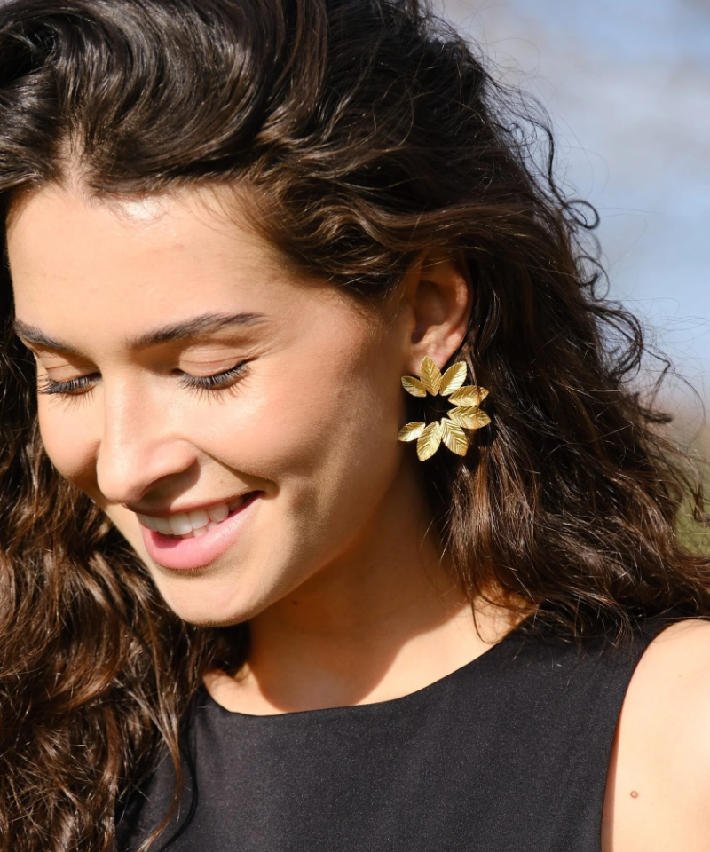 Серьги Половинка