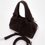 Сумка Саломея 2026 эко-замша кофе