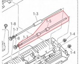 LF6452001 Ролик выхода Brother FAX2820, 2825, 2920, MFC-7220, 7225N (O)