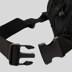 Сумка Alpha Industries Combat Waist Bag Black (Черный)