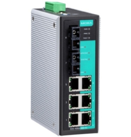Коммутатор управляемый MOXA EDS-408A-MM-SC