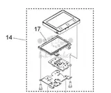 Canon - FL1-5054 - Replacement LCD Unit for Control Panel