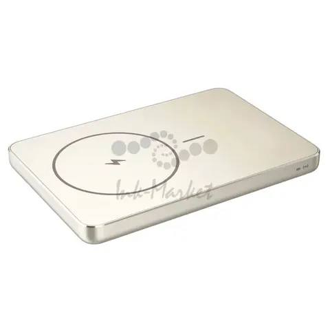 Мобильный аккумулятор Xiaomi Super Slim Magnetic 5000mAh QC3.0/PD3.0 22.5W 3A USB-C беспров.зар. золотистый (BHR08PLGL)