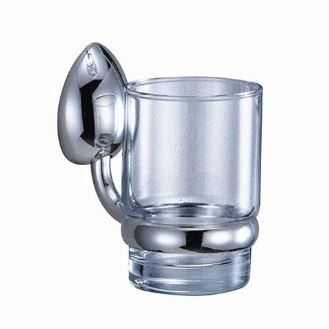 WasserKRAFT Аксесс Weser K-8628 Подстаканник одинарный (блистер), хром, WasserKRAFT