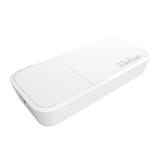 MikroTik Fiber to Copper Converter in Outdoor enclosure, poe injector, power supply