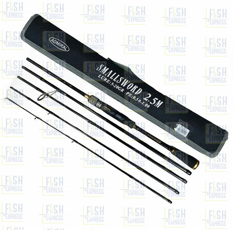 Спиннинг Smallsword ADMIRAL TRAVEL (5-ти частный) длина 2.5 м тест 7-35г