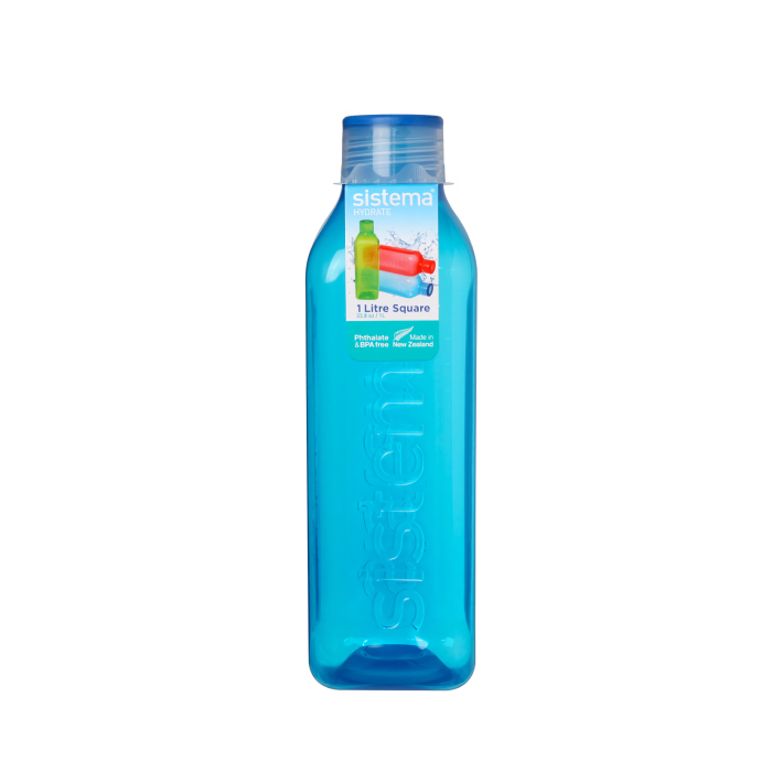 Бутылка для воды Sistema "Hydrate" 1л, цвет Синий