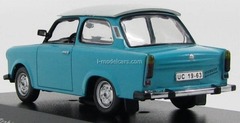 Trabant 601 de Luxe 1986 blue/white CCC081 IST Models 1:43