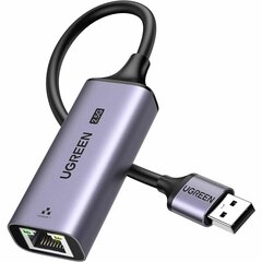 Адаптер UGREEN CM648 (25051) USB-A 3.0 to RJ45 2.5G Ethernet Adapter - Grey