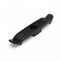 Держатель плоского кабеля двусторонний для прямого монтажа на 4 места черный (770 шт/кор) Промрукав