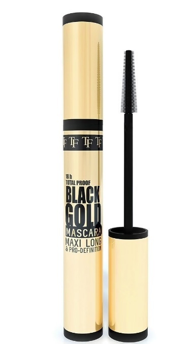 .TF Тушь СТМ-38 Black GOLD MASCARA, экстрим длина-разделение-изгиб  черная( ср год 2025 г)