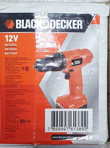 аккумулятор для black decker 12v JDB120 ОРИГИНАЛ