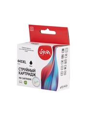 Струйный картридж Sakura 8282B001 (445XL Black) для Canon PIXMA MG2440, 2540, 2940, iP2840, пигментный тип чернил, черный, 15 мл., 400 к.