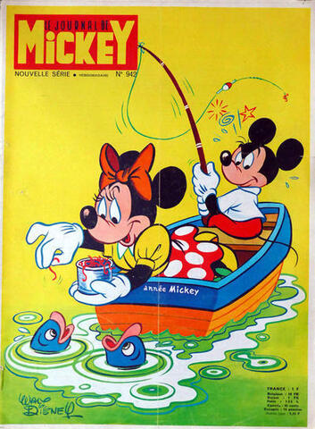 Le Journal de Mickey #942 (на французском языке)