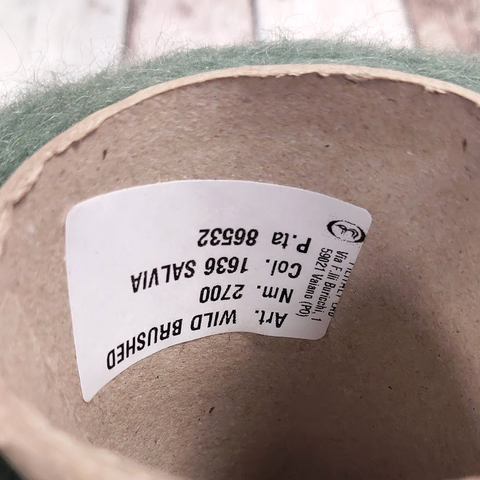 Вспушенная альпака c мериносом Filitaly Lab / WILD BRUSHED 270 шалфей