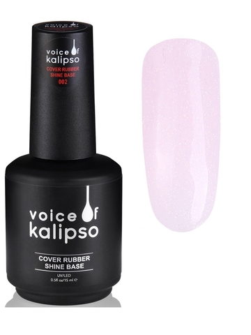 Voice of Kalipso Камуф. каучук. база с шиммером 002, 15мл