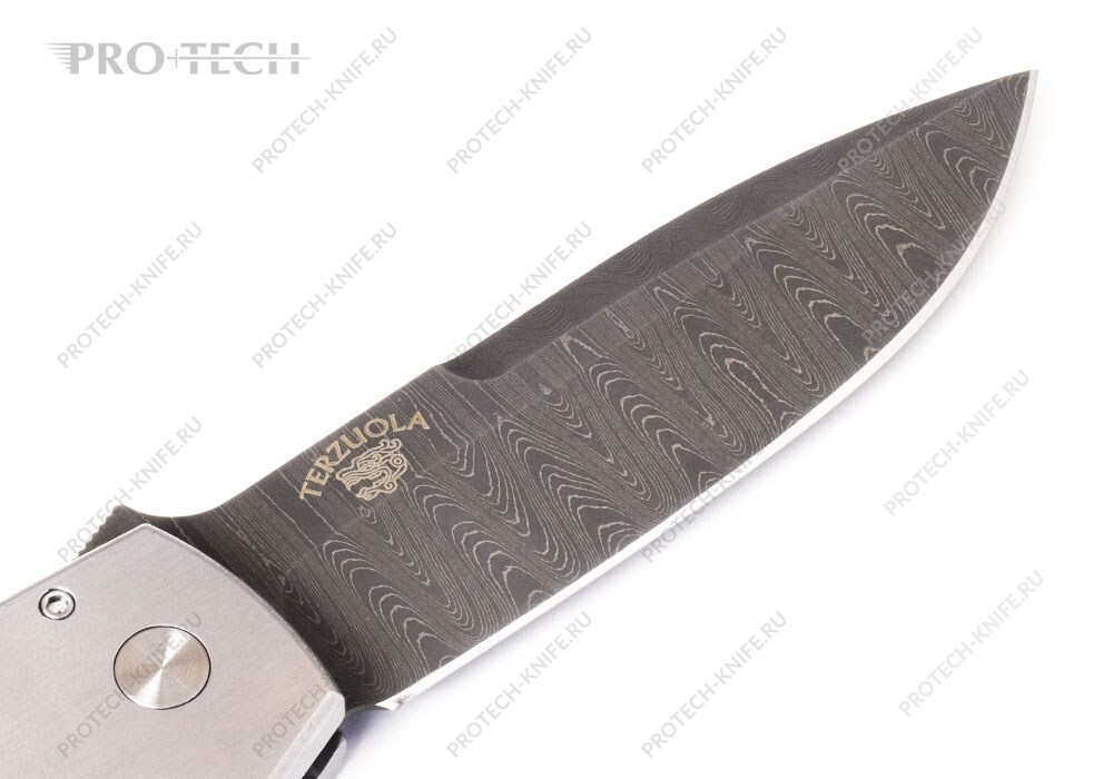 Нож Pro-Tech Terzuola Steel ATCF Custom Damascus - фотография 