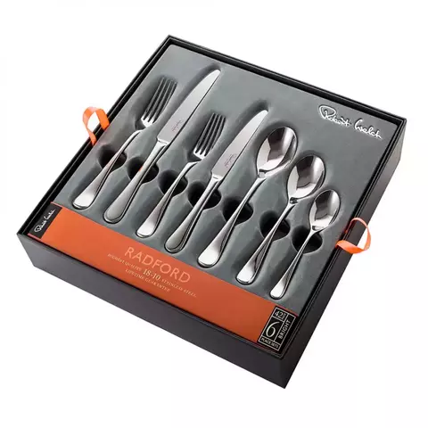 Набор столовых приборов 42 предмета на 6 персон Robert Welch Radford Bright