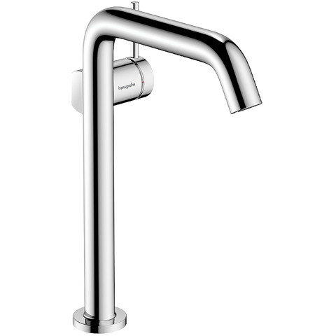 Hansgrohe 73370000 HG Tecturis S Смеситель для раковины, однорычажный, Fine 240 CoolStart с клапаном push-open, хром