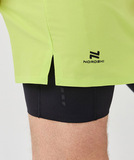 Шорты с лосинами Nordski Stayer Lime/Black мужские