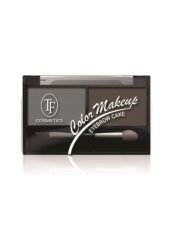 TF CTEB01 Набор теней для коррекции бровей EYEBROW CAKE, тон 05 Grey brown/Серо-коричневая гамма
