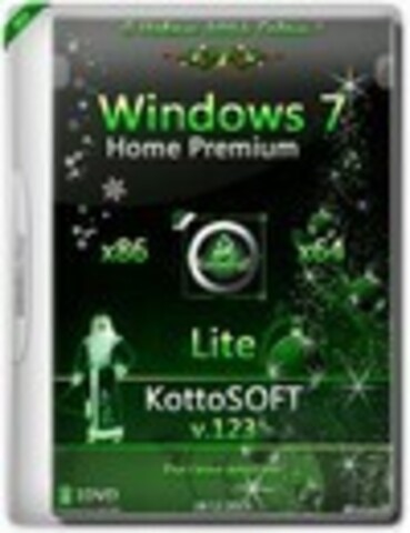 Windows 7 Home Premium Lite x86/x64 v.123 KottoSOFT [2015, RUS]