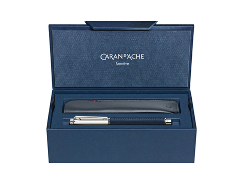 Ручка шариковая Caran d’Ache Varius Trophy LE , Night blue RT (1659.481)