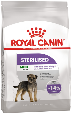Royal Canin Mini Sterilised сухой корм кастрированных для собак мелких пород 3 кг