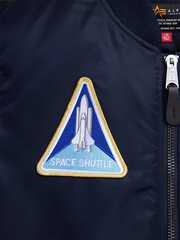 Бомбер Alpha Industries MA-1 NASA Gen II Replica Blue (Синий)