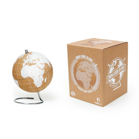 Глобус Cork Globe, белый, Ø14 см