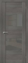 Дверь VG2 S / Цвет Grey Veralinga / Стекло Smoke / Двери Браво
