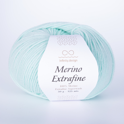 Пряжа Infinity Merino Extrafine 7711 мята