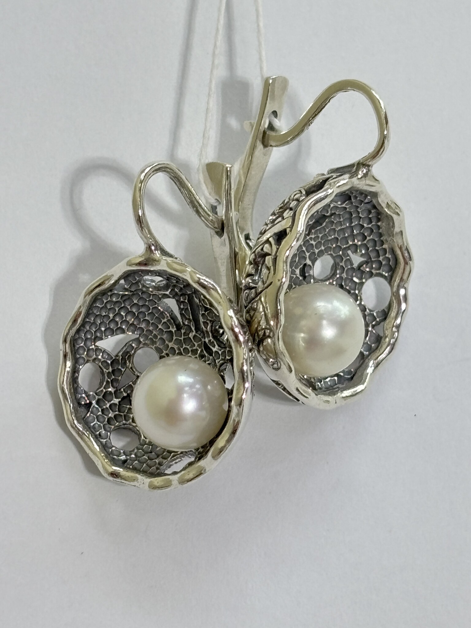 Иона (серьги из серебра)